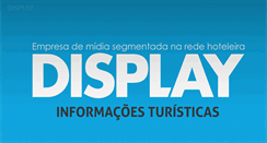 Desktop Screenshot of displayturismo.com.br